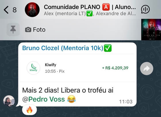 Print do resultado: Do zero aos R$ 200 mil dentro de 30 dias